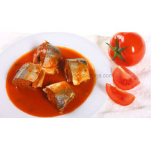 Консервированная макрель в томатном соусе
